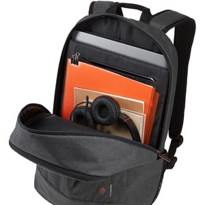 Case Logic Era ERABP-116 Carrying Case (Backpack) for 10.5" to 15.6" Notebook - Obsidian - Polyester Body - Shoulder Strap
