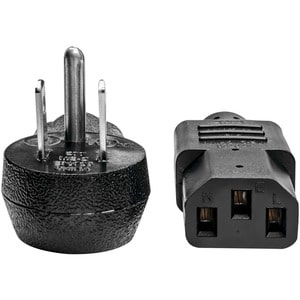 Eaton Tripp Lite Series Desktop Computer AC Power Cord, Right-Angle NEMA 5-15P to C13 - 10A, 125V, 18 AWG, 3 ft. (0.91 m),