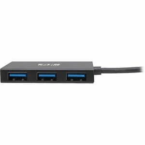 Tripp Lite by Eaton 4-Port USB-C Hub, USB 3.x Gen 2 (10Gbps), 4x USB-A Ports, Thunderbolt 3 Compatible, Aluminum Housing, 