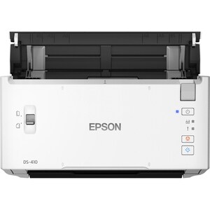 Scanner à alimentation feuille à feuille Epson WorkForce DS-410 - Résolution Optique 600 dpi - Couleur 16 bit - Échelle de