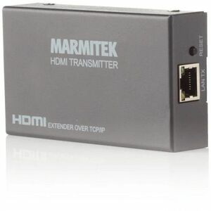 Marmitek Video Extender Transmitter/Receiver - Wired - 120 m Range - 2 x Network (RJ-45) - 1 x HDMI In - 1 x HDMI Out - 48