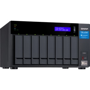 QNAP TVS-872XT-I5-16G SAN/NAS/DAS Storage System - Intel Core i5 i5-8400T Hexa-core (6 Core) 1.70 GHz - 8 x HDD Supported 