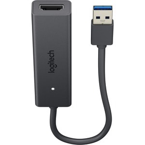 Logitech Graphic Adapter - USB 3.0 - 1 x HDMI, HDMI