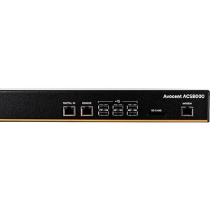 Consola Vertiv Avocent ACS 8000, 8 Puertos, Fuente de Alimentación de CA Dual y Módem Analógico - 1GB - DDR3 SDRAM - Par t