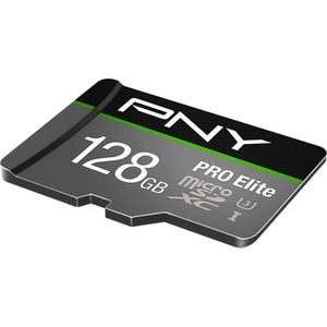 PNY PRO Elite 128 GB Class 10/UHS-I (U3) microSDXC - 100 MB/s Lesegeschwindigkeit - 90 MB/s Schreibgeschwindigkeit