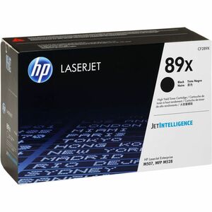 HP 89X Original High Yield Laser Toner Cartridge - Black - 1 Pack - 10000 Pages