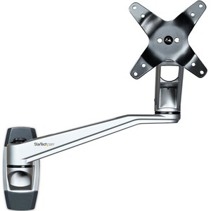 StarTech.com Wall Mount Monitor Arm, Articulating/Adjustable Ergonomic VESA Monitor Arm (20" Long), Display up to 34" (30.