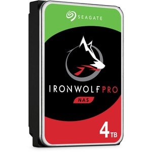 Seagate IronWolf Pro ST4000NE001 4 TB Hard Drive - 3.5" Internal - SATA (SATA/600) - Conventional Magnetic Recording (CMR)