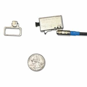 Noble Cable Lock For Tablet, Notebook - 1.83 m - Master Keyed Lock - Silver - PVC Coated Braided Steel, Hardened Stainless