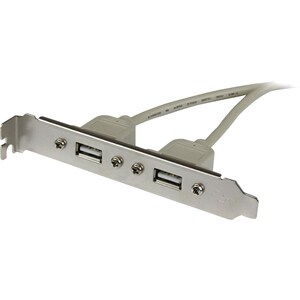 StarTech.com Adaptador de Placa USB A Hembra de 2 puertos - 2 x 5-pin - Plata