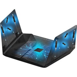Netgear Nighthawk RAX200 Wi-Fi 6 IEEE 802.11ax Ethernet Wireless Router - 2.40 GHz ISM Band - 5 GHz UNII Band - 8 x Antenn
