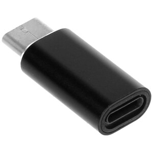 4XEM USB-C MALE TO 8 PIN FEMALE - 1 x USB Type C Male - 1 x 8-pin Lightning Proprietary Connector Female - Black