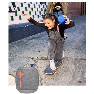 Ultimate Ears WONDER­BOOM 2 Tragbar Bluetooth Lautsprechersystem - Grau - 75 Hz bis 20 kHz Frequenzgang - 360° Circle Soun