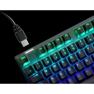 SteelSeries Apex 7 TKL Keyboard - Cable Connectivity - USB Interface - English (US) - Mechanical Keyswitch - 84 Key(s) - M
