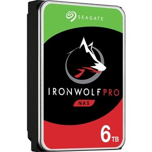 Seagate IronWolf Pro ST6000NE000 6 TB Hard Drive - 3.5" Internal - SATA (SATA/600) - Conventional Magnetic Recording (CMR)