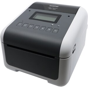 Brother TD-4550DNWB Desktop Direct Thermal Printer - Monochrome - Label Print - USB - Serial - Bluetooth - Wireless LAN - 