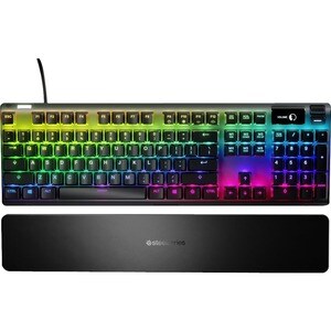 SteelSeries APEX 7 Mechanical Gaming Keyboard - Cable Connectivity - USB Interface - 104 Key Multimedia Hot Key(s) - Engli