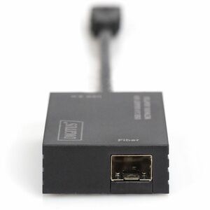 Digitus Gigabit Ethernet-Adapter für Computer, Notebook - 1000Base-SX/LX - SFP (Mini-GBIC) - Tragbar - USB 3.0 - Realtek R