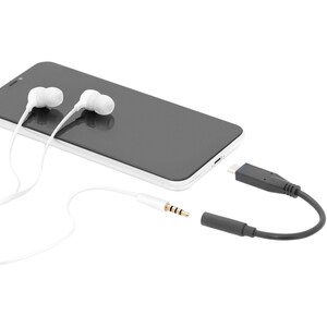 Digitus Mini-Phone/USB Audiokabel - 1 - Cable for Audiogerät, Headset, Kopfhörer, Lautsprecher, Chromebook, Smartphone, Ma
