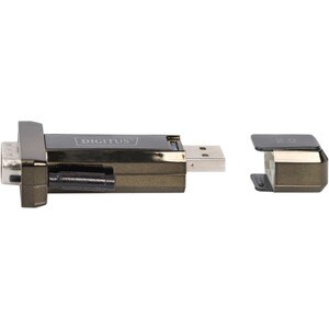 Digitus Datentransferadapter - 1 - 1 x Typ A Stecker USB - 1 x DB-9 Stecker Seriell