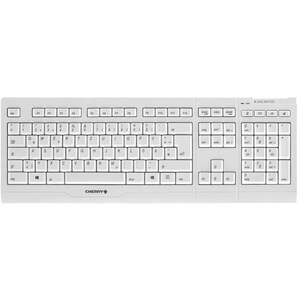 CHERRY B.UNLIMITED 3.0 Keyboard & Mouse - German - 1 - USB Wireless RF - 109 Key - Keyboard/Keypad Color: Pale Gray - USB 