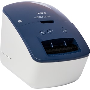 Brother QL-600B Desktop Direct Thermal Printer - Monochrome - Label Print - USB - 3 m Print Length x 60.96 mm (2.40") Prin