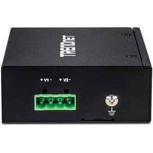 TRENDnet Industrial 95W Gigabit PoE++ Injector, TI-IG90, 1 x Gigabit Port, 1 x Gigabit PoE++ Port, Provides PoE (15.4W), P