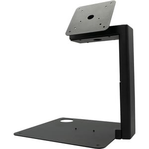 mUnite-POP Tablet POS Stand - 14" Height x 12.90" Width x 11.30" Depth - Countertop, Desktop - Steel - Black