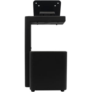 mUnite-3 Tablet POS Stand - 14.80" Height x 6.30" Width x 8.50" Depth - Countertop, Desktop - Steel - Black