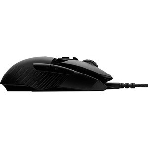 Logitech LIGHTSPEED G903 Gaming Mouse - Wi-Fi - USB - Optical - 11 Button(s) - Black - Cable/Wireless - 16000 dpi - Tilt W