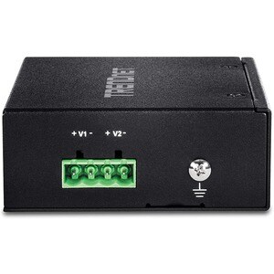 5-Port Industrial Fast Ethernet PoE+ DIN-Rail Switch