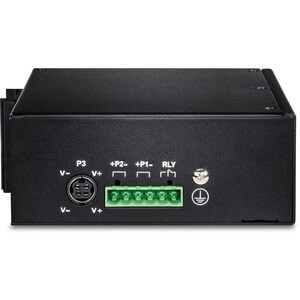 16-Port Hardened Industrial Gigabit PoE+ DIN-Rail Switch