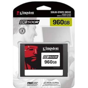 Kingston DC500 DC500R 960 GB Solid State Drive - 2.5" Internal - SATA (SATA/600) - Read Intensive - 0.5 DWPD - 876 TB TBW 