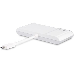 StarTech.com USB Type C Docking Station for Notebook - Silver, White - 1 Displays Supported - 4K - 2048 x 1280, 3840 x 216