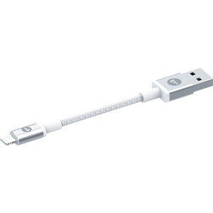 Mophie Charging Cable - 3 m - For iPhone, iPad, iPod - USB Type A / Lightning - 5 V DC - White - 1 Pcs