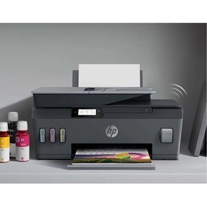 HP 570 Kabellos Smart Tank Plus - Tintenstrahl-Multifunktionsdrucker - Farbe - Kopierer/Drucker/Scanner - 22 Seiten/Min. M