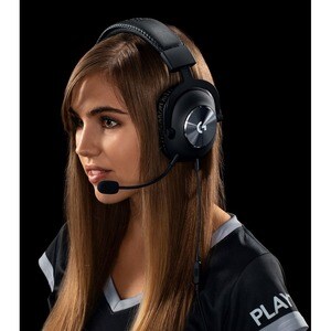 Logitech Wired Over-the-head Stereo Gaming Headset - Binaural - Circumaural - 35 Ohm - 20 Hz to 20 kHz - 200 cm Cable - Un