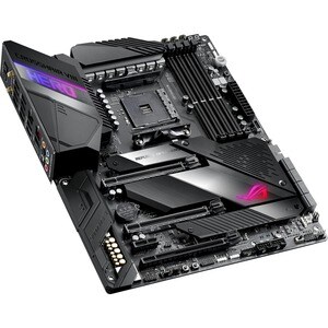 Asus ROG Crosshair VIII Hero Desktop Motherboard - AMD X570 Chipset - Socket AM4 - ATX - 128 GB DDR4 SDRAM Maximum RAM - D