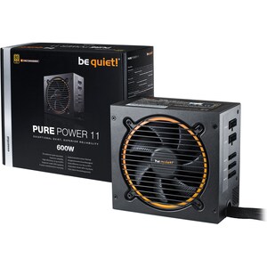 be quiet! System Power 600W CM ATX12V/EPS12V Modular Stromversorgung - 600 W - Intern - 230 V AC Eingang - 3.3 V Gleichstr