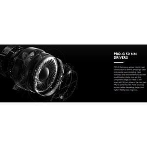Casque de jeu Logitech - Filaire - Design Sur tête - Stéréo - Binaural - Circumaural - 35 Ohm - Fréquence 20 Hz/20 kHz - C