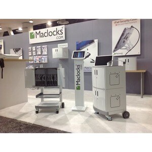 COMPULOCKS CARTIPAD DUO - Almacena y carga hasta 32 dispositivos simultáneamente (Tablets/laptops hasta 13") - Recubrimien