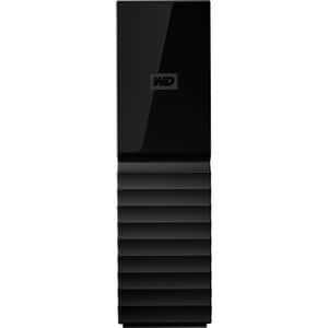 WD My Book WDBBGB0120HBK 12 TB Desktop Hard Drive - External - SATA (SATA/600) - Black - USB 3.0 Micro-B - 256-bit Encrypt