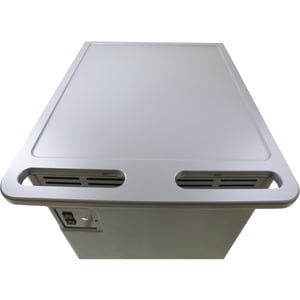 Ergotron Zip40 Charging Cart - 115.67 kg Capacity - 4 Casters - 12.70 cm (5") Caster Size - 76.20 cm (30") Width x 66.29 c