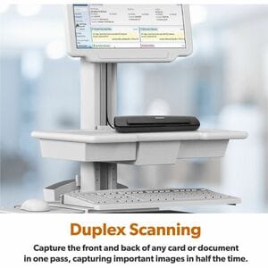 AMBIR1 ImageScan Pro 490i Sheetfed Scanner - Duplex Scanning - USB