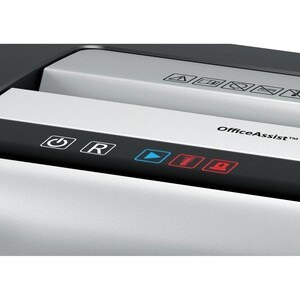 Kensington OfficeAssist Shredder M100S Anti-Jam Cross Cut - Non-continuous Shredder - Cross Cut - 10 Per Pass - for shredd
