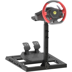 Next Level Racing Wheel Stand Racer - 29" Height x 19" Width x 25" Depth - Floor - Matte Black - Carbon Steel