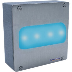 CyberData InformaCast Enabled Outdoor RGB (Multi-Color) Strobe - 12 V DC - Visual - Wall Mountable - Multicolor