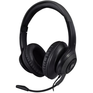 V7 Premium HC701 Wired Over-the-head, Over-the-ear Stereo Headset - Grey - Microsoft Teams Certification - Binaural - Circ