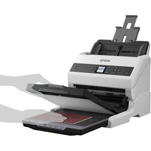 Escáner de superficie plana Epson WorkForce DS-970 - 600 ppp Óptico - 30 bits Color - 30 bits Escala de grises - 85 ppm (M