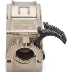 DIGITUS Professional Network Connector - 24 - 1 x 8-pin RJ-45 Network Female - Shielding - Silver